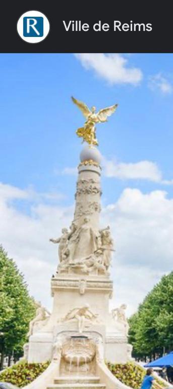 L'Ange Dore Reims Exterior foto